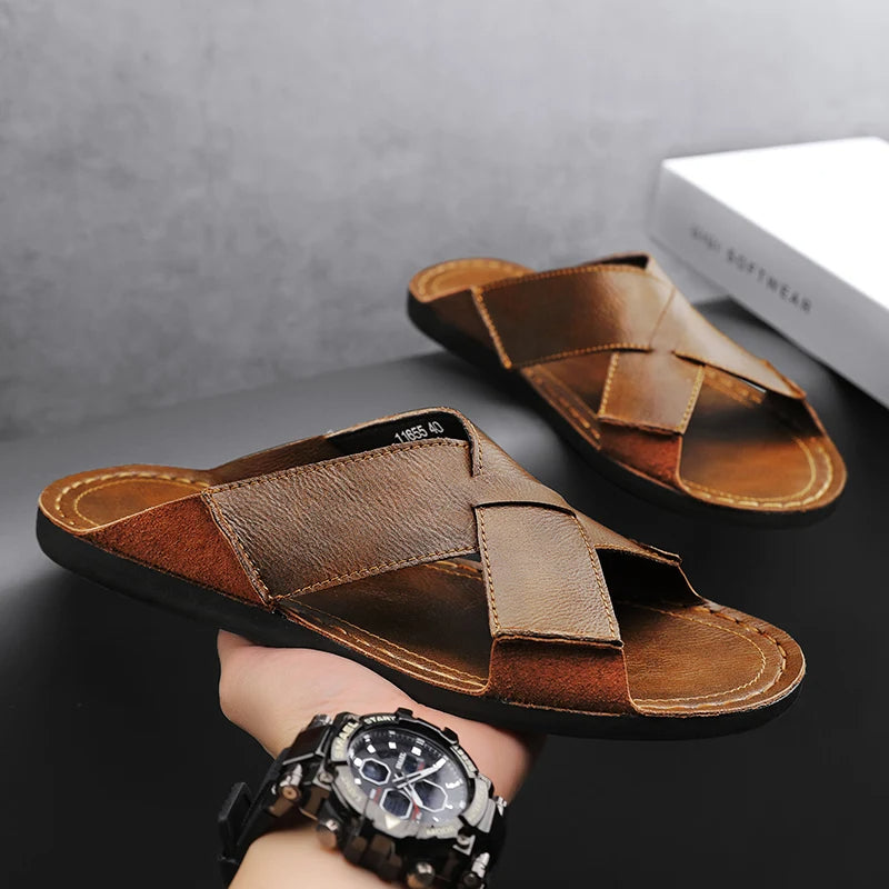 Castellano Leather Sandal - Imagen 19